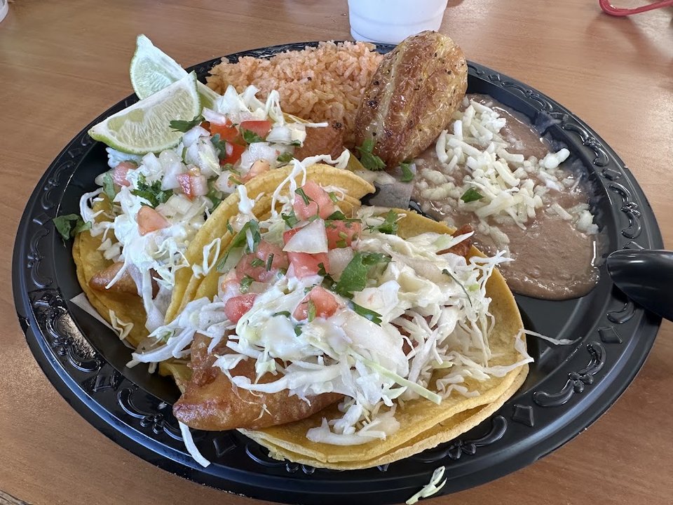 Fish Tacos Shrimp Tacos