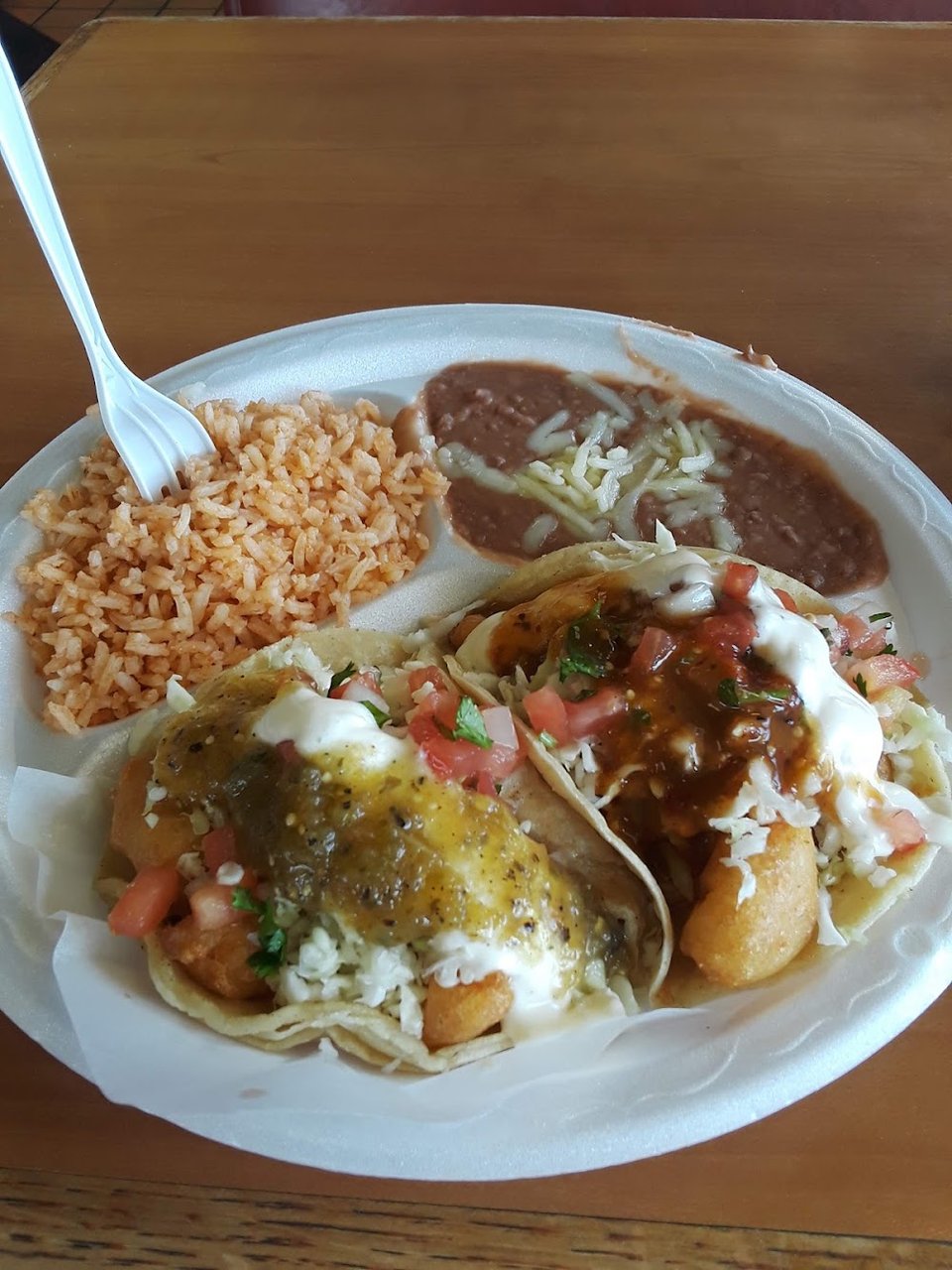 Tacos de Camarón Frito